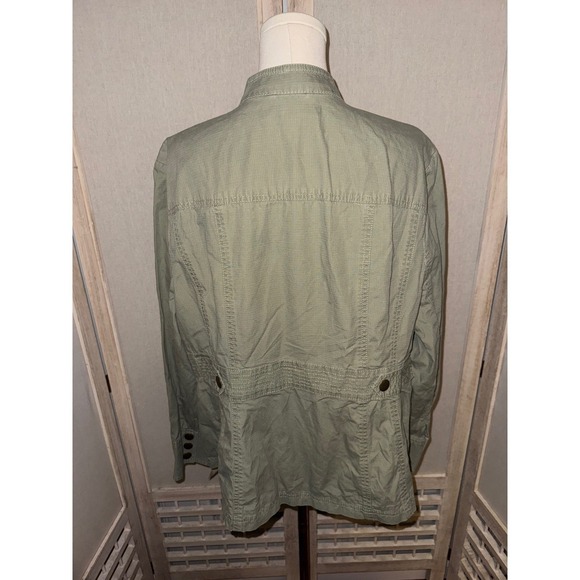 NWT Tommy Hilfiger Women's Olive Green Utility Jacket Size 2X - Picture 5 of 10